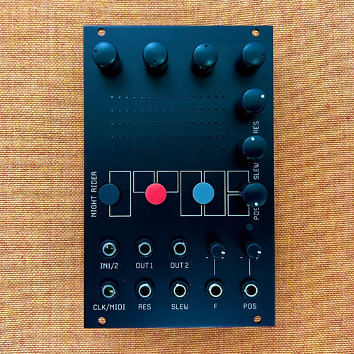 Modular Synthesizer Ryk Night Rider Quad Sequential Resonator