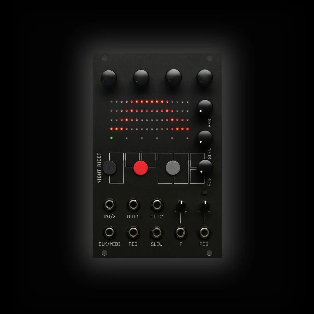 Modular Synthesizer Ryk Night Rider Quad Sequential Resonator