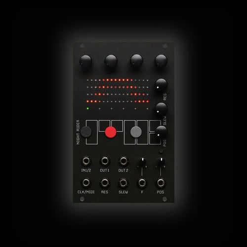 Modular Synthesizer Ryk Night Rider Quad Sequential Resonator