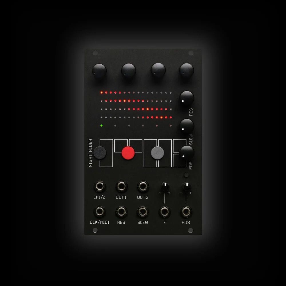 Modular Synthesizer Ryk Night Rider Quad Sequential Resonator