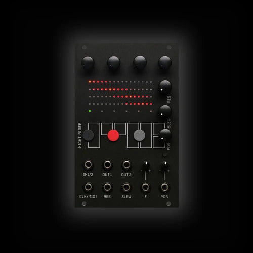 Modular Synthesizer Ryk Night Rider Quad Sequential Resonator