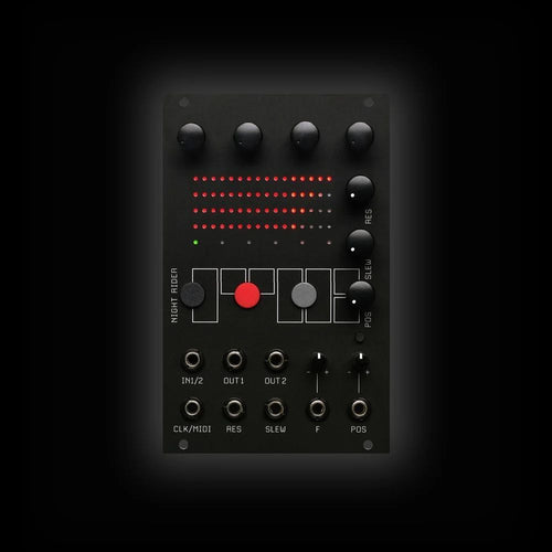 Modular Synthesizer Ryk Night Rider Quad Sequential Resonator