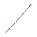 Tiffany Bracelet K18 Yg750 Sv925 25.1G 684531 13 16.5Cm/ 19Cm/ 0.3 1Cm A