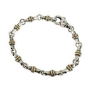 Tiffany Bracelet K18 Yg750 Sv925 25.1G 684531 13 16.5Cm/ 19Cm/ 0.3 1Cm A