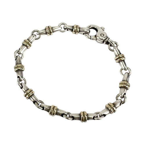 Tiffany Bracelet K18 Yg750 Sv925 25.1G 684531 13 16.5Cm/ 19Cm/ 0.3 1Cm A