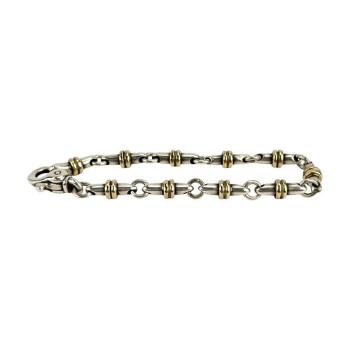Tiffany Bracelet K18 Yg750 Sv925 25.1G 684531 13 16.5Cm/ 19Cm/ 0.3 1Cm A
