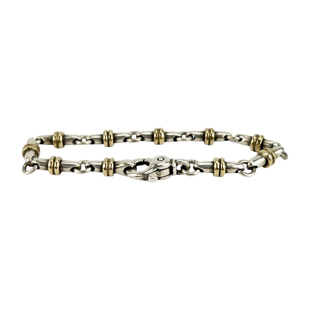 Tiffany Bracelet K18 Yg750 Sv925 25.1G 684531 13 16.5Cm/ 19Cm/ 0.3 1Cm A