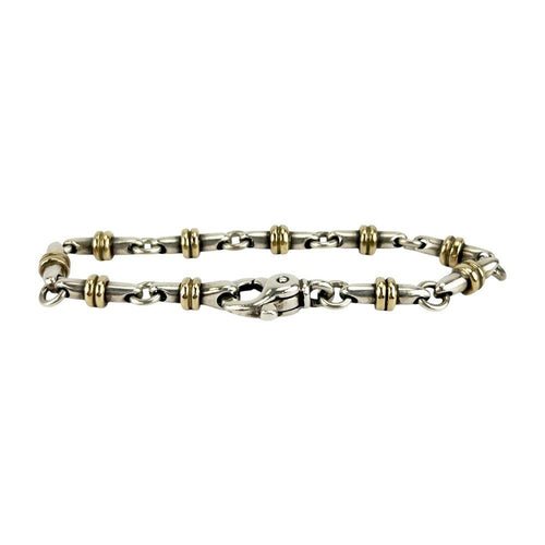 Tiffany Bracelet K18 Yg750 Sv925 25.1G 684531 13 16.5Cm/ 19Cm/ 0.3 1Cm A