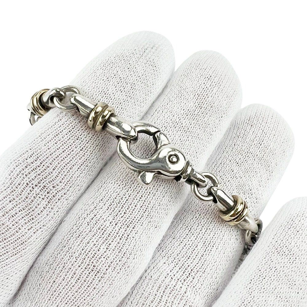 Tiffany Bracelet K18 Yg750 Sv925 25.1G 684531 13 16.5Cm/ 19Cm/ 0.3 1Cm A