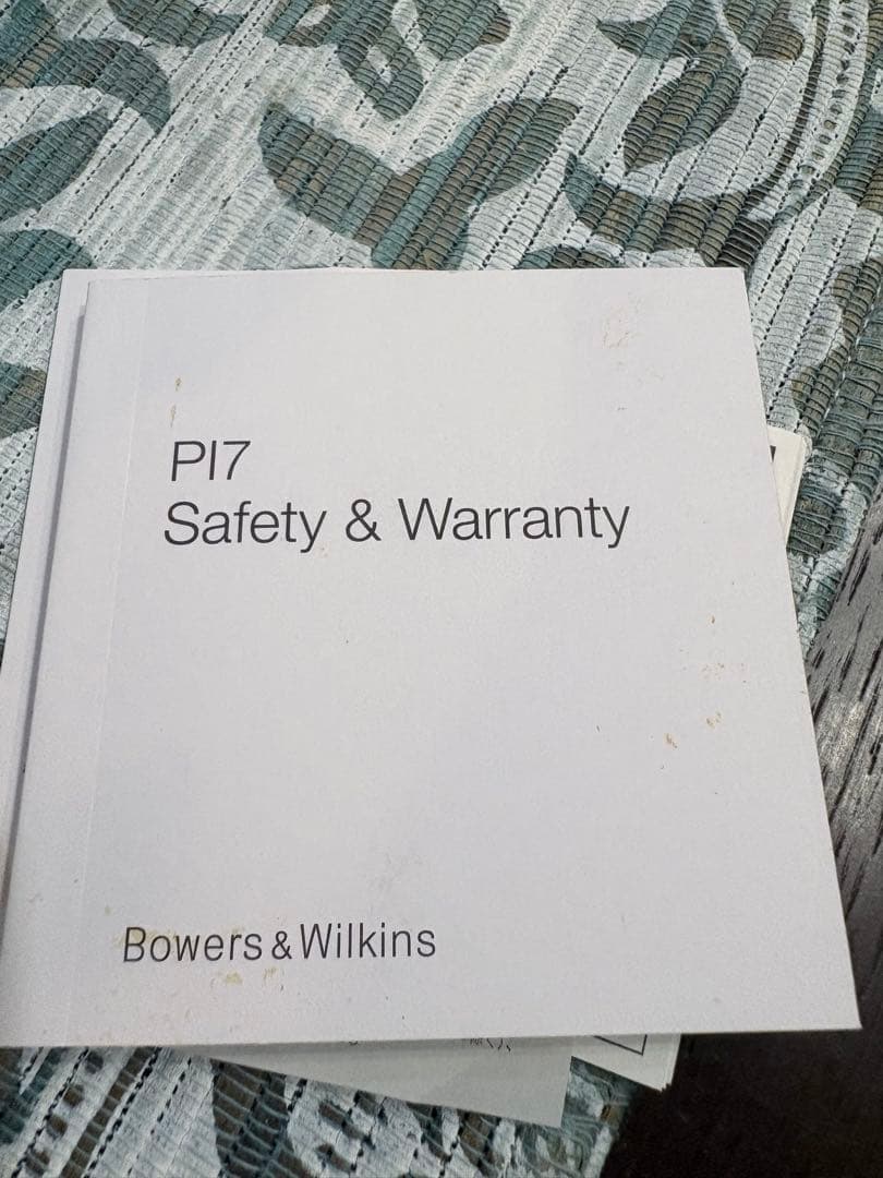 Bowers Wilkins Wireless Earphones Pi7