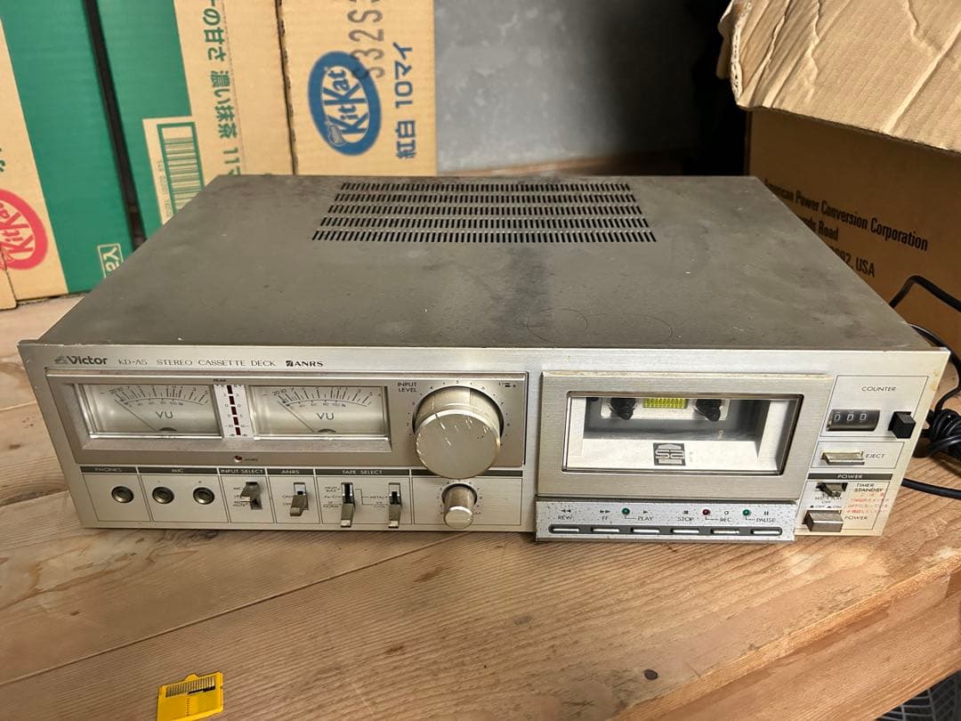 Victor Radio And Boombox Kd-A5 Stereo Cassette Deck