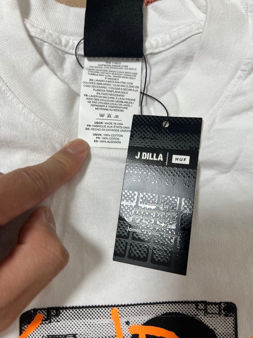 Huf T-Shirts J Dilla Usa T