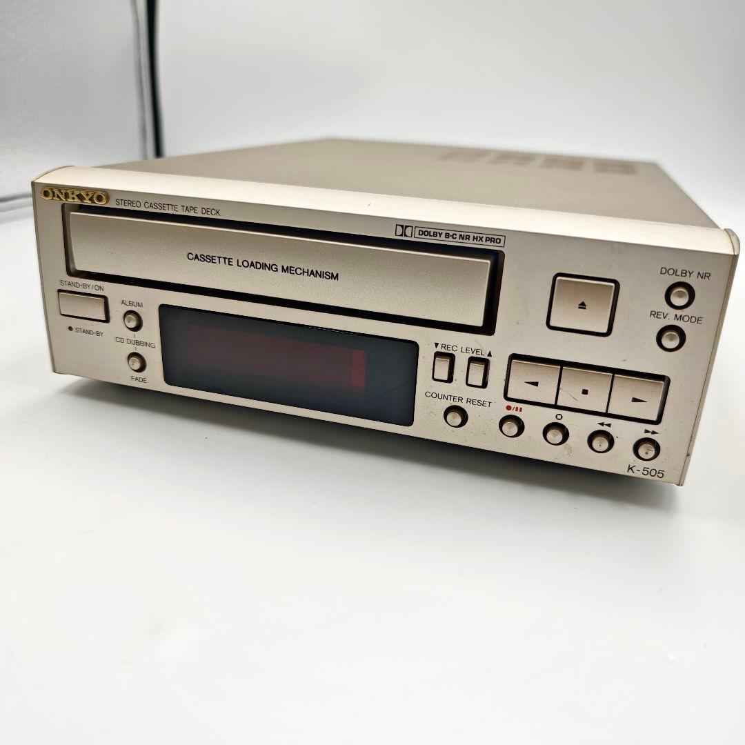 Onkyo Cd Md Cassette Deck K-505