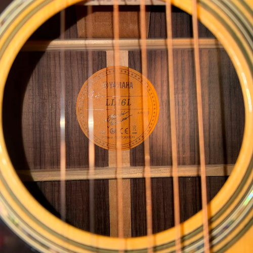 Yamaha Acoustic Guitar Ll16L Are Skb