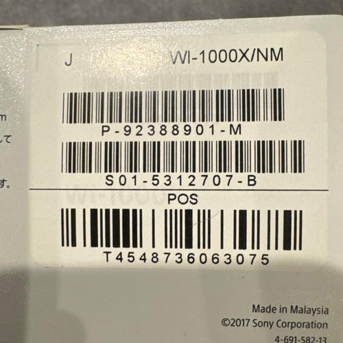 Sony Wireless Earphone Wi-1000X