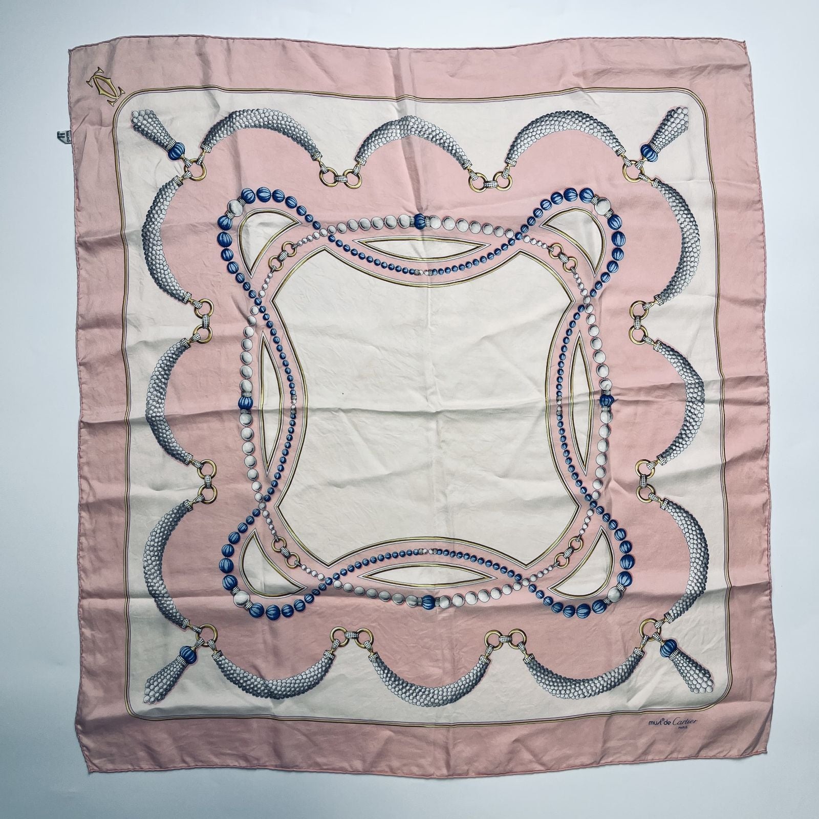 Cartier Bandana Scarf Hibuochi Vintage Hboc250716A12