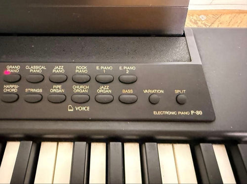 Yamaha Keyboards Digital Pianos P-80