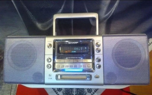 Sharp Cd, Md Cassette Decks Md/Cd Md-F250
