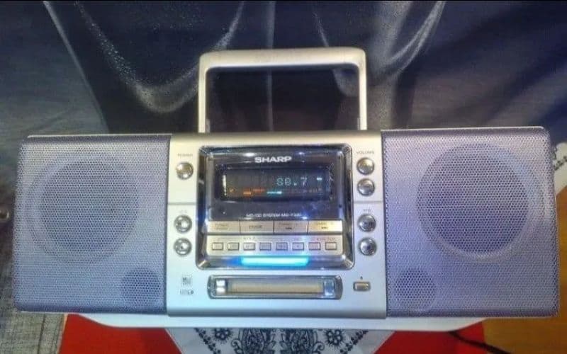 Sharp Cd, Md Cassette Decks Md/Cd Md-F250