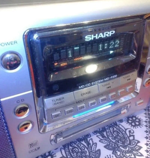 Sharp Cd, Md Cassette Decks Md/Cd Md-F250