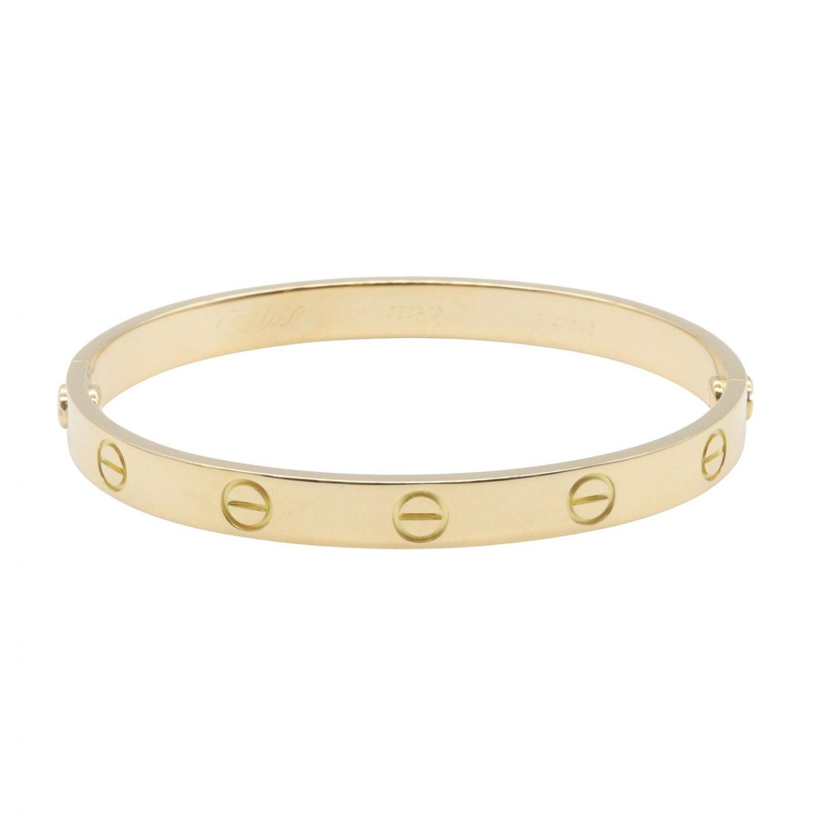 Cartier Bracelet 16 K18 Used A