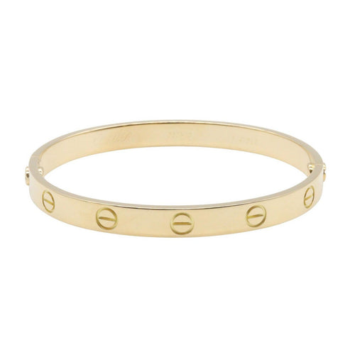 Cartier Bracelet 16 K18 Used A