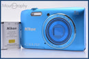Compact Digital Camera Nikon Coolpix S3600 8X #Ks198