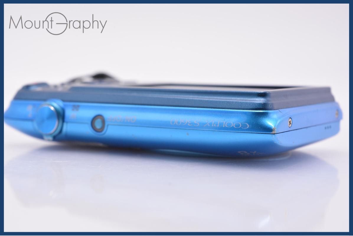 Compact Digital Camera Nikon Coolpix S3600 8X #Ks198