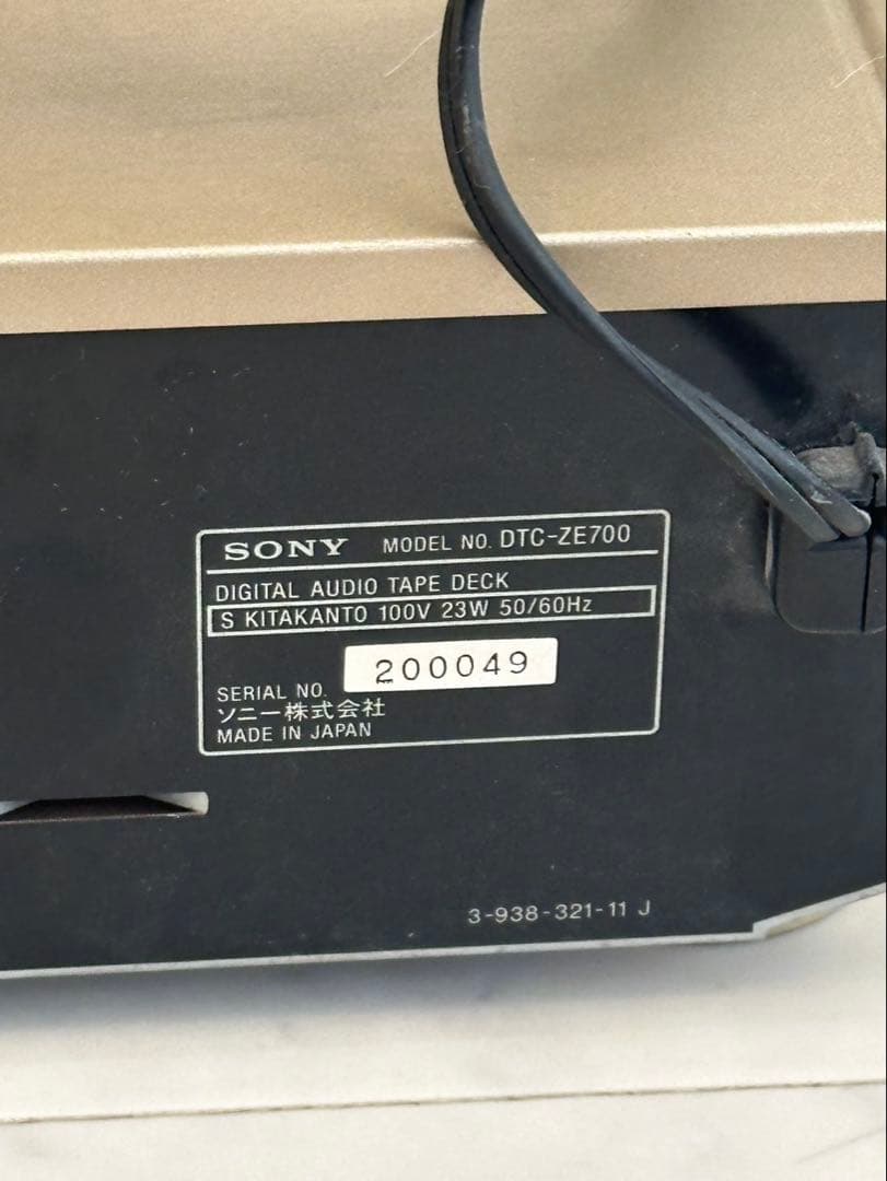 Sony Others Dat Dtc-Ze700