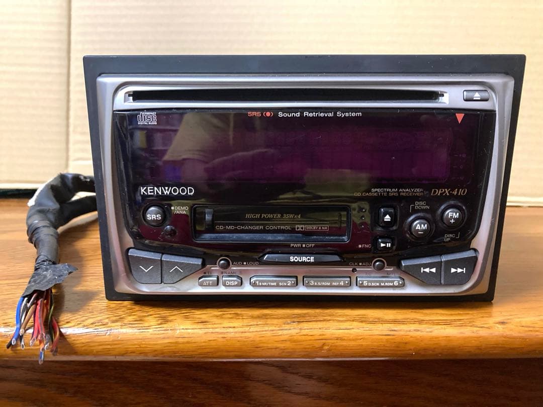 Kenwood Cd Md Cassette Deck Dpx-410