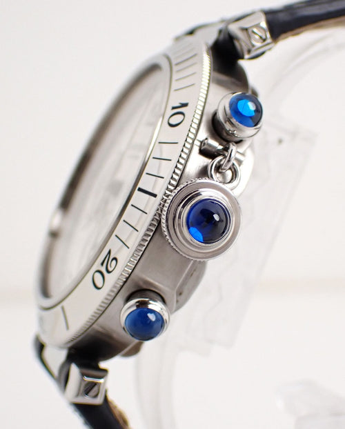 Cartier Automatic Winding Clock 124 W31030H3 Ss/ At
