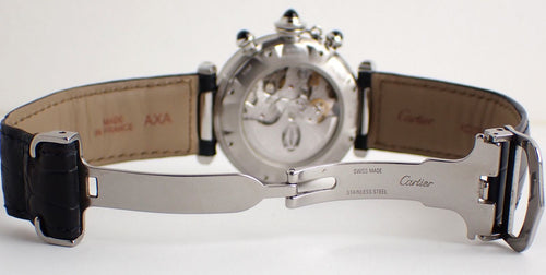 Cartier Automatic Winding Clock 124 W31030H3 Ss/ At