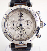 Cartier Automatic Winding Clock 124 W31030H3 Ss/ At