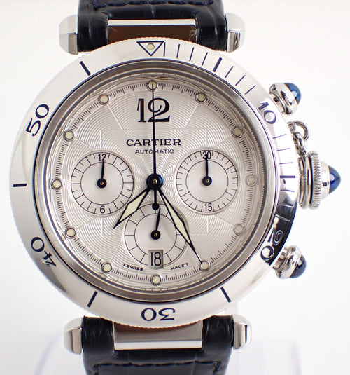 Cartier Automatic Winding Clock 124 W31030H3 Ss/ At