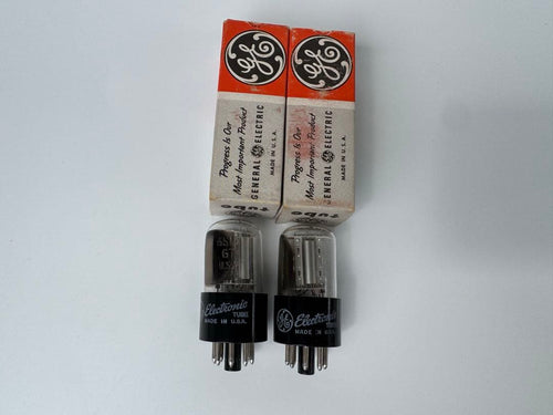 Vacuum Tube Ge 6Sl7Gt 2 Usa B_7