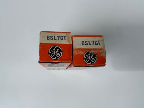 Vacuum Tube Ge 6Sl7Gt 2 Usa B_7