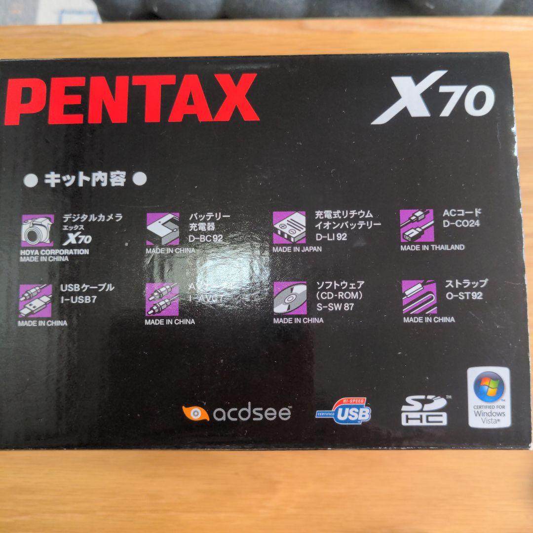 Pentax Compact Digital Camera X70 12