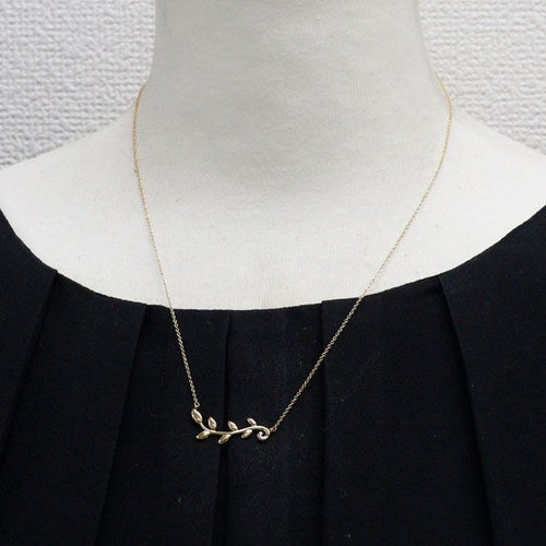Tiffany Necklace K18Yg