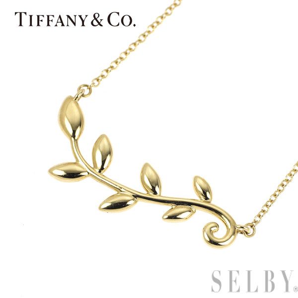Tiffany Necklace K18Yg