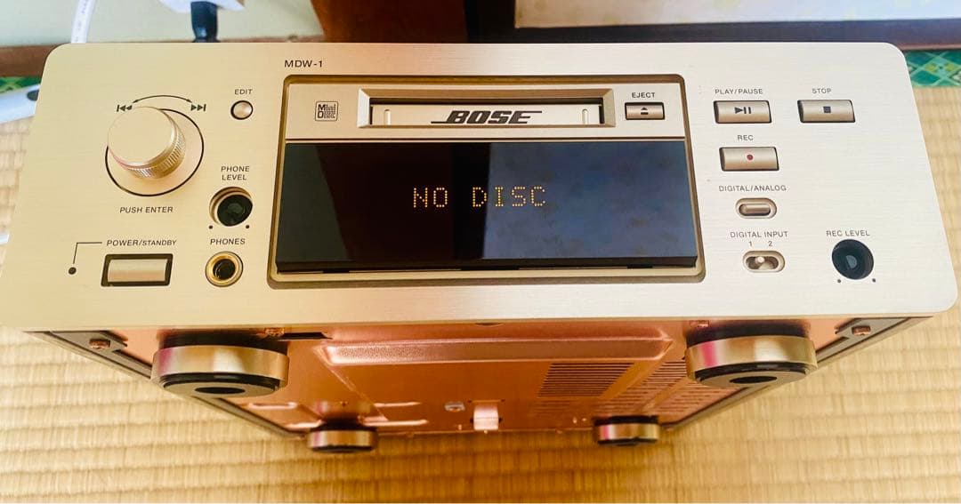 Bose Cd Md Cassette Deck Mdw-1