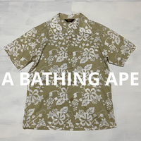A Bathing Ape Aloha Shirt Kariyushi Wear 00S M