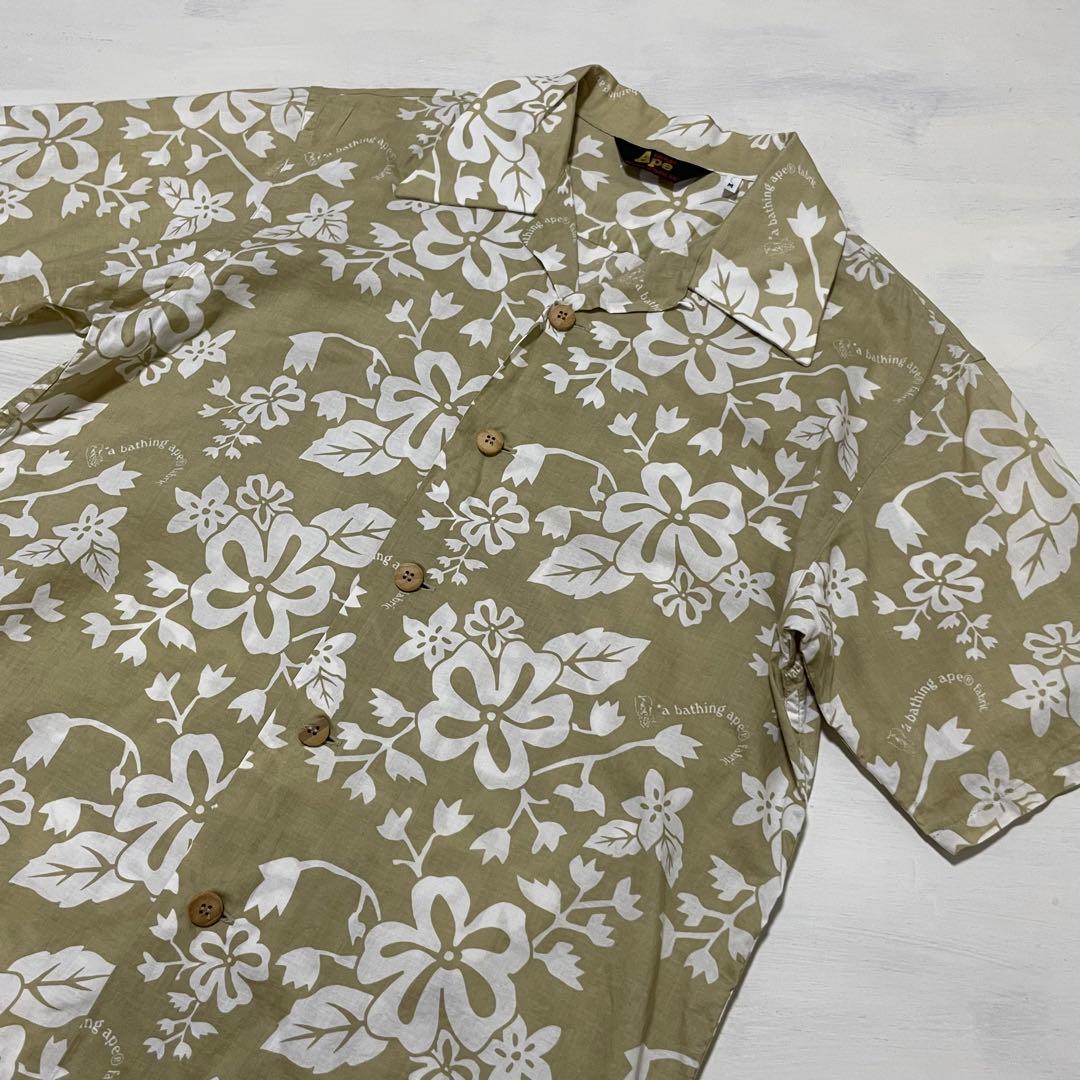 A Bathing Ape Aloha Shirt Kariyushi Wear 00S M