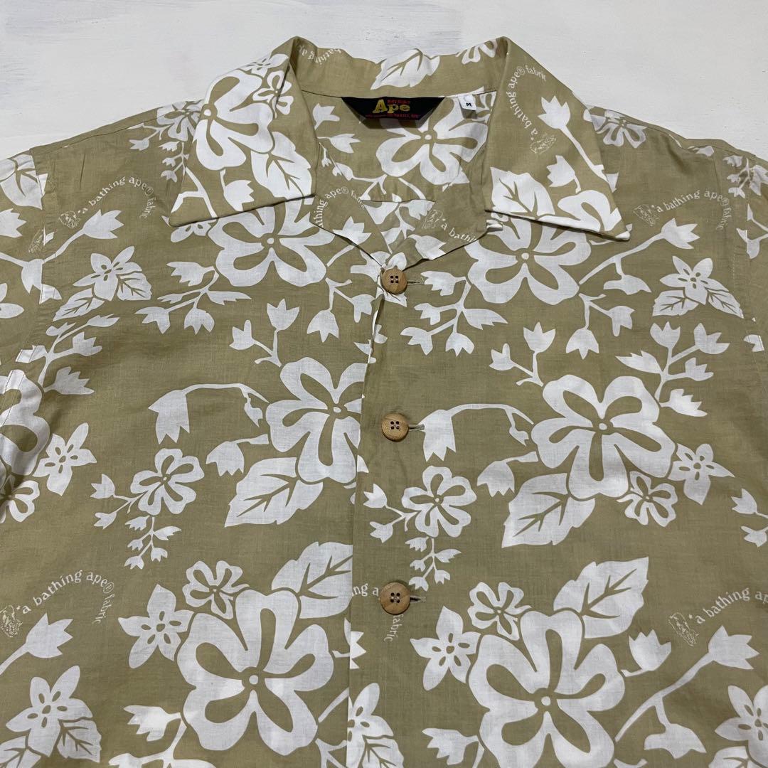 A Bathing Ape Aloha Shirt Kariyushi Wear 00S M