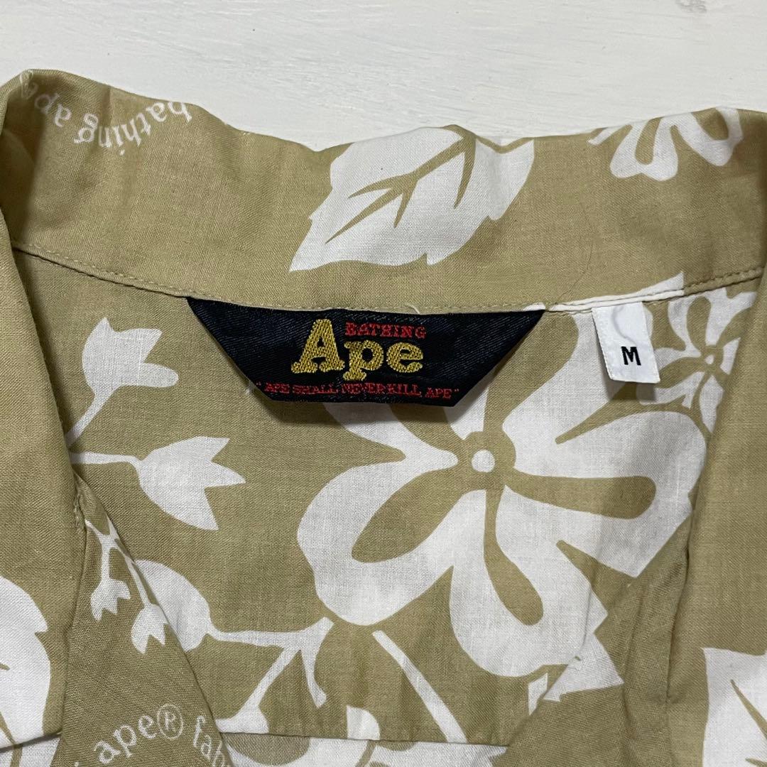A Bathing Ape Aloha Shirt Kariyushi Wear 00S M