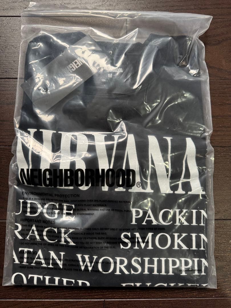 Neighborhood T-Shirts M Nirvana Tee Ss-4