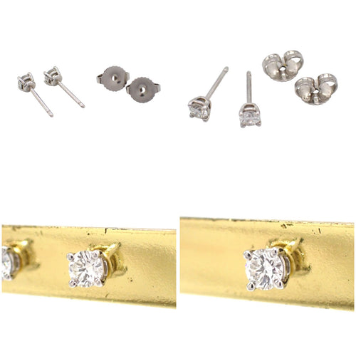 Tiffany Earrings (For Both Ears) Co. Pt950 5011