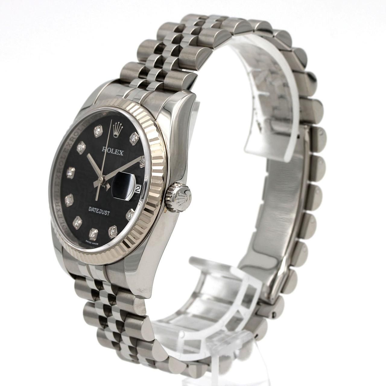 Rolex Automatic Winding Clock 116234G Ssxwg G