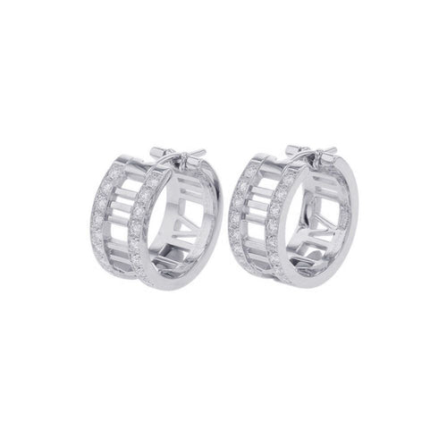 Tiffany Earrings (For Both Ears) K18Wg Tiffany&Co.