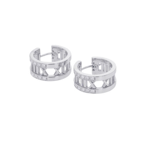 Tiffany Earrings (For Both Ears) K18Wg Tiffany&Co.