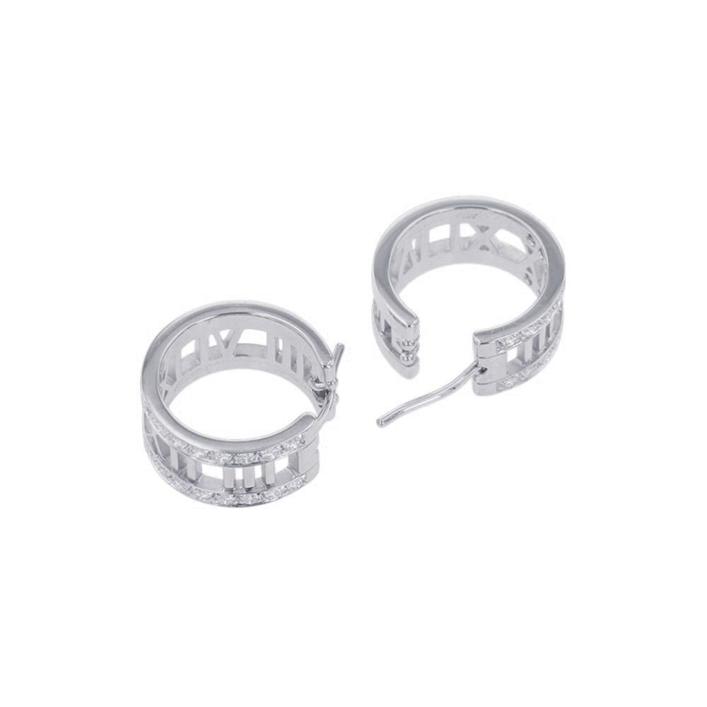 Tiffany Earrings (For Both Ears) K18Wg Tiffany&Co.